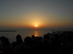 Sunset in Oia